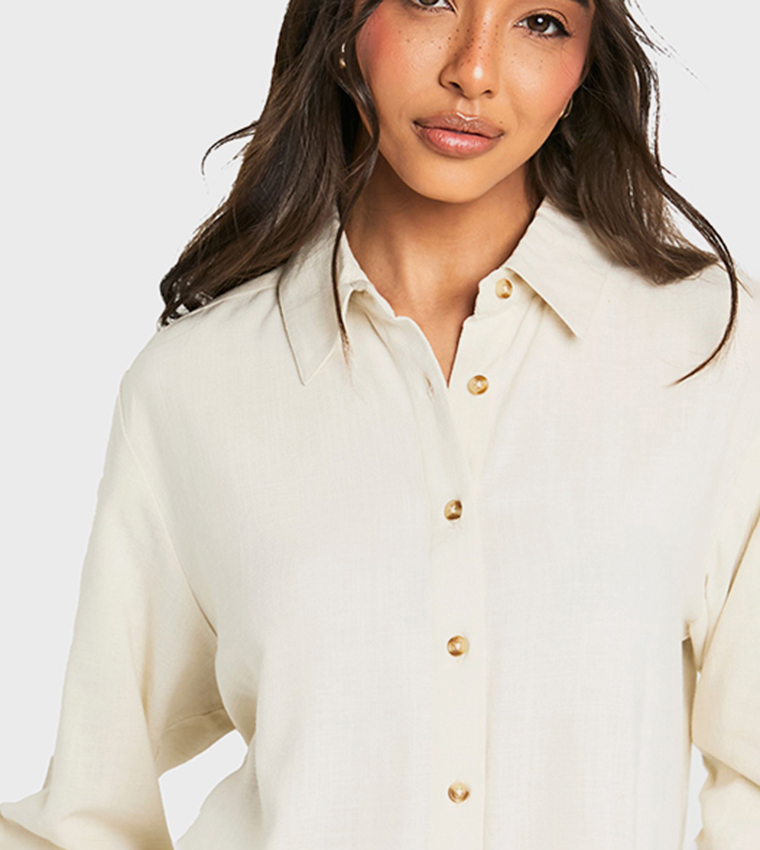 Premium Linen Oversized Shirt