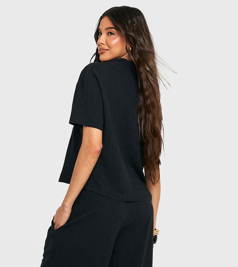 Premium Linen Short Sleeves Shirt