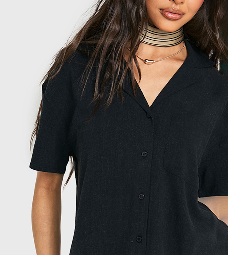 Premium Linen Short Sleeves Shirt