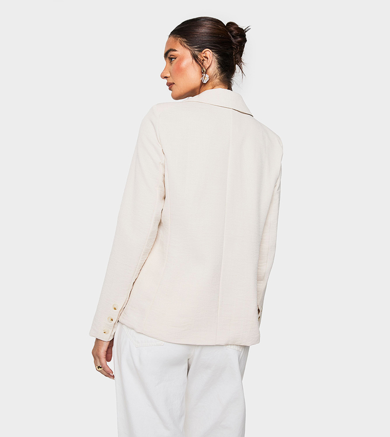 Boucle Long Sleeves Blazer