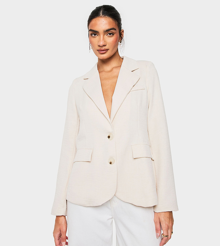 Boucle Long Sleeves Blazer