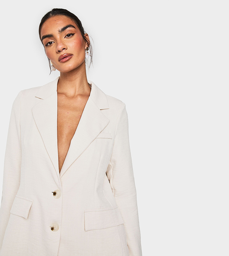 Boucle Long Sleeves Blazer