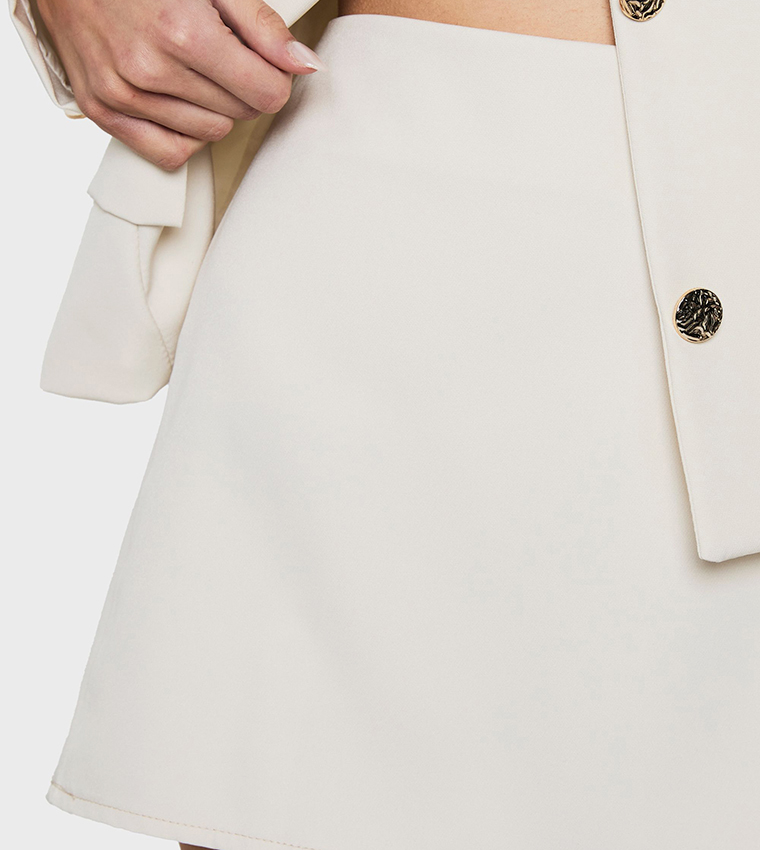 Tailored Mini Skirt
