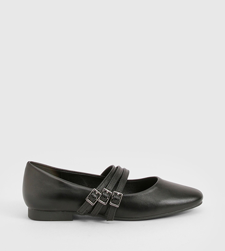 Triple Strap Mary Jane Shoes