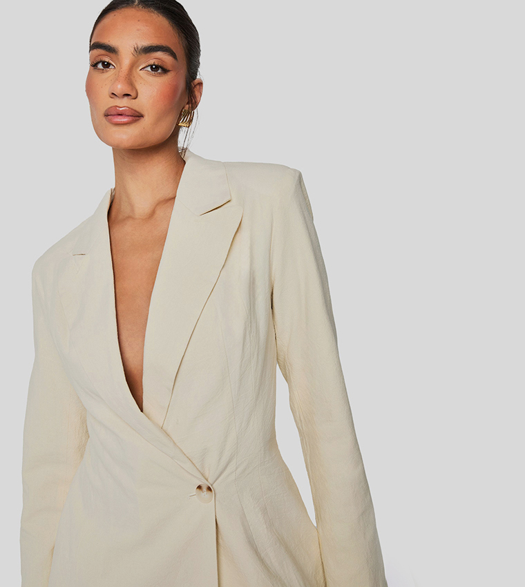 بليزر كتان لف 