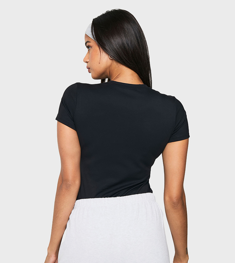 Peached Sculpt Short Sleeves Bodysuit