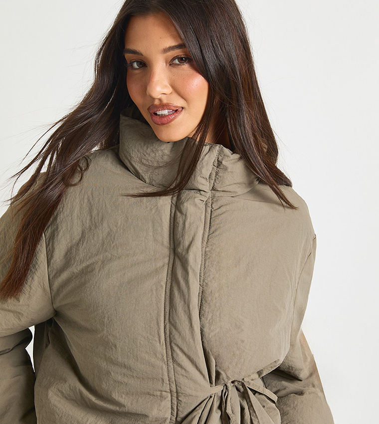 جاكيت بفر بربطة 