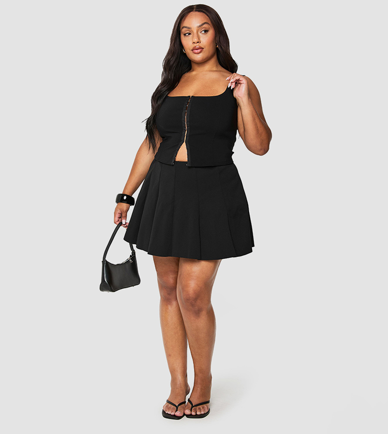 Curve Hook & Eye Corset Top