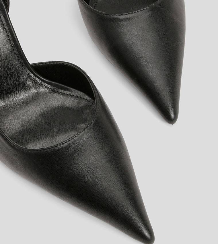 High Heeled Slingback Pumps