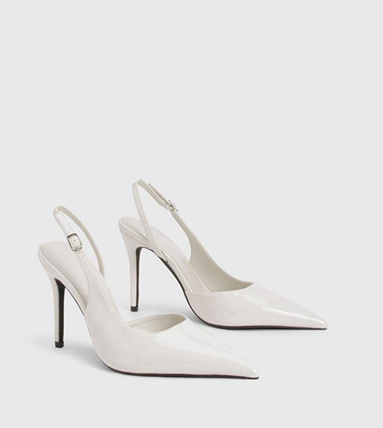 Pointed Toe Slingback Pumps
