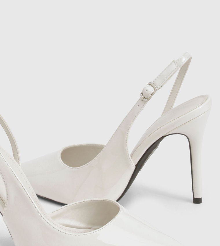 Pointed Toe Slingback Pumps