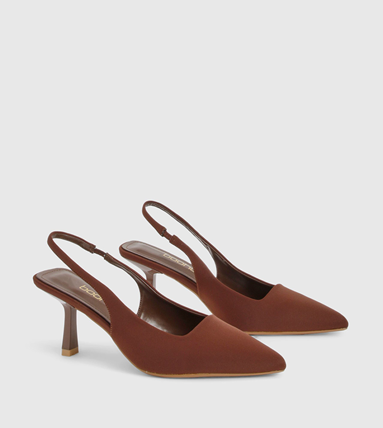 Pointed Toe Slingback Pumps