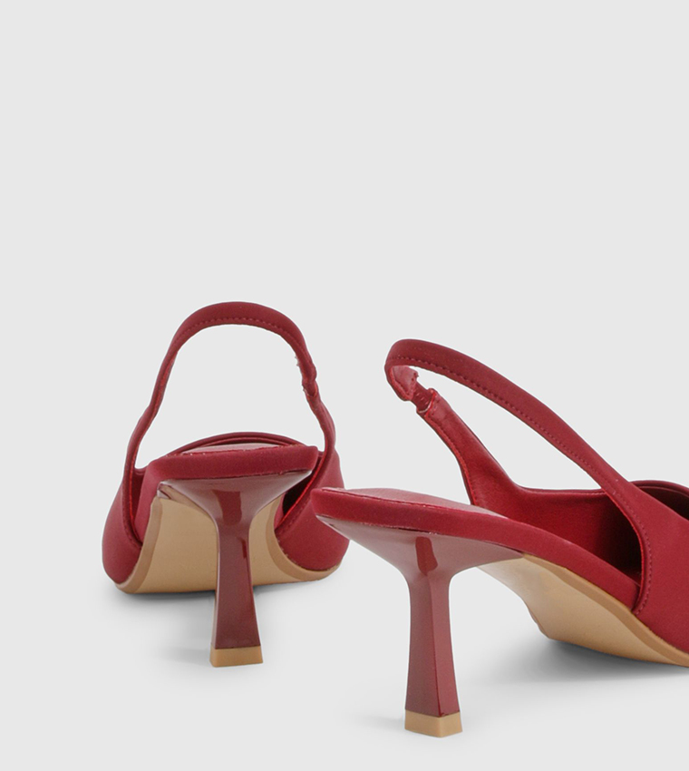 Pointed Toe Slingback Pumps