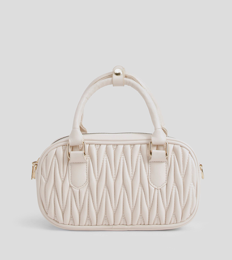 Quilted Structured Grab Bag