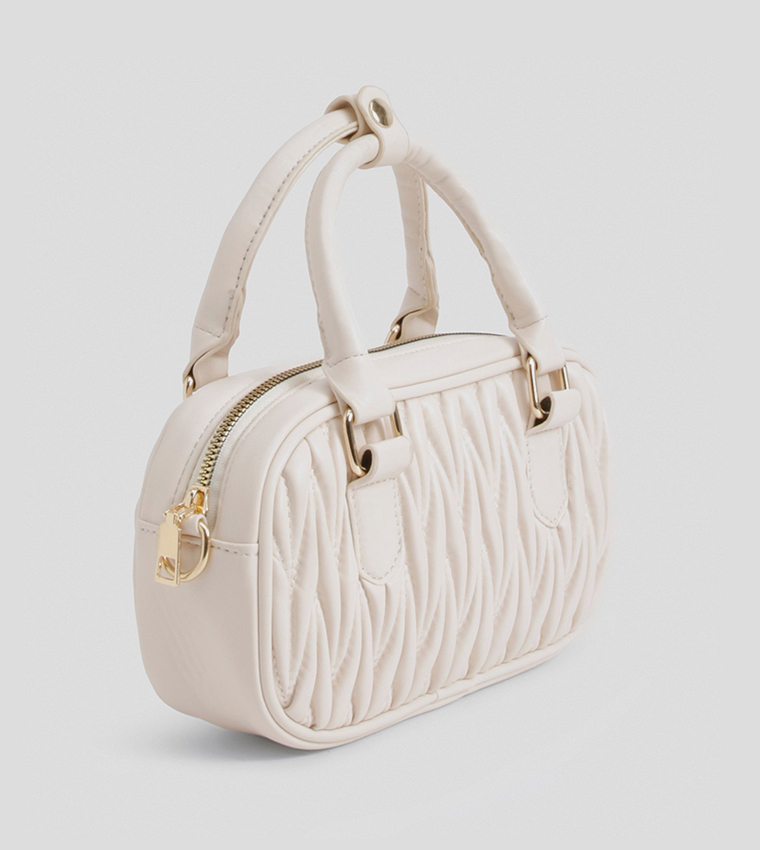 Quilted Structured Grab Bag