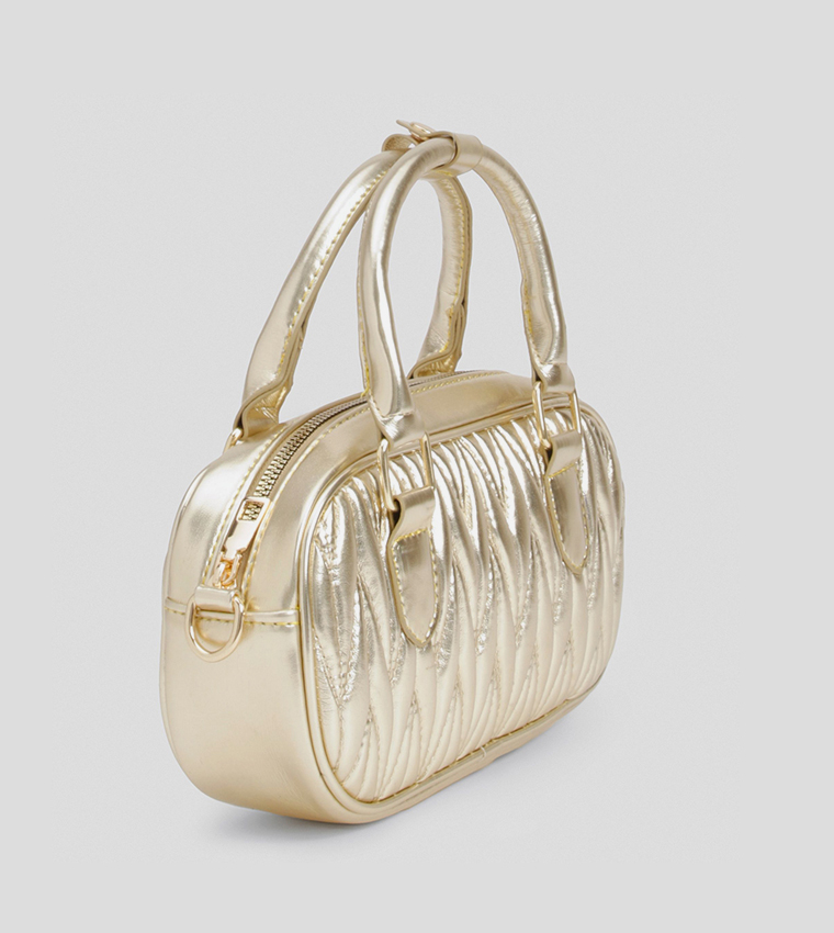 Quilted Structured Grab Bag