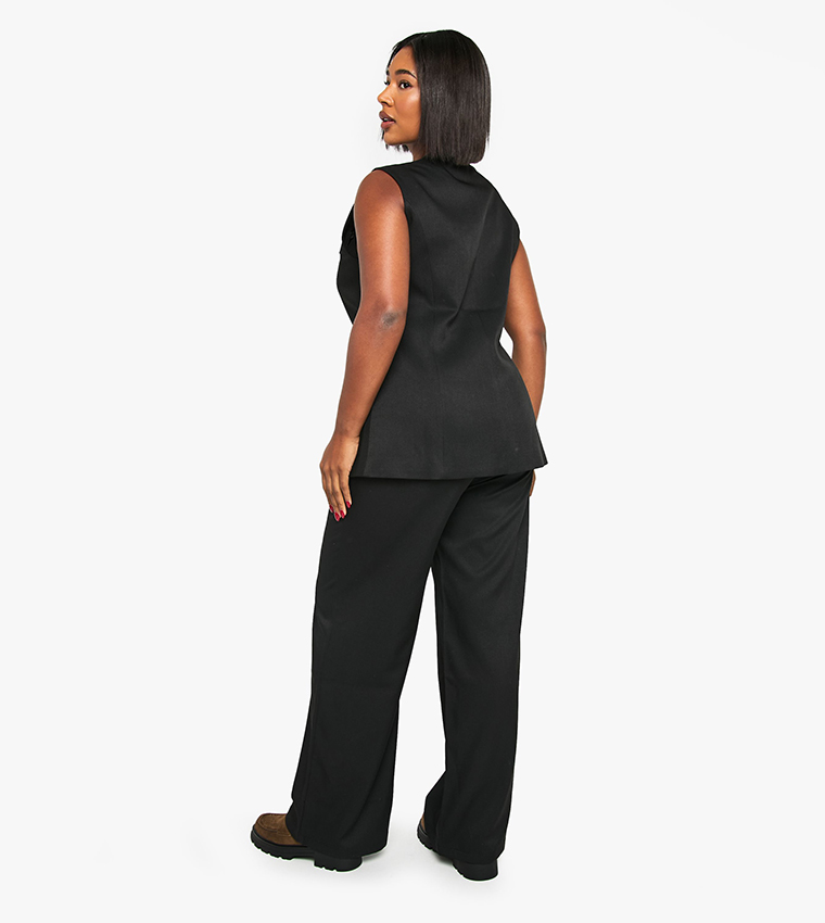 Curve Tailored Straight Fit Trousers