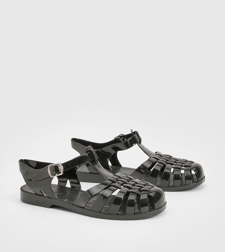 Jelly T-Bar Casual Sandals