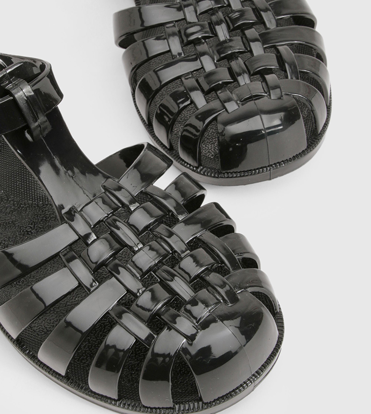 Jelly T-Bar Casual Sandals