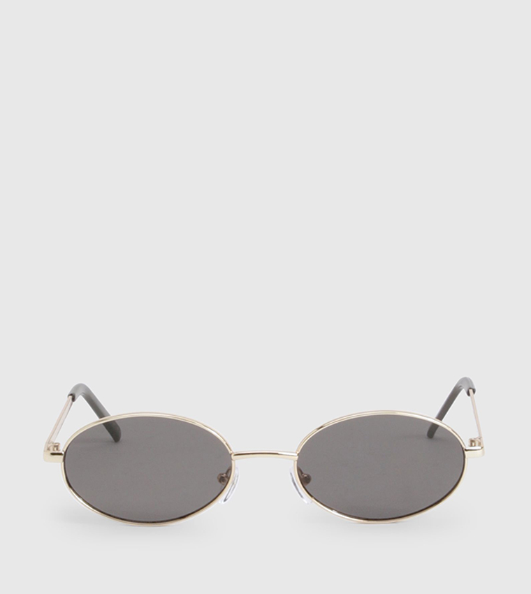Solid Retro Sunglasses