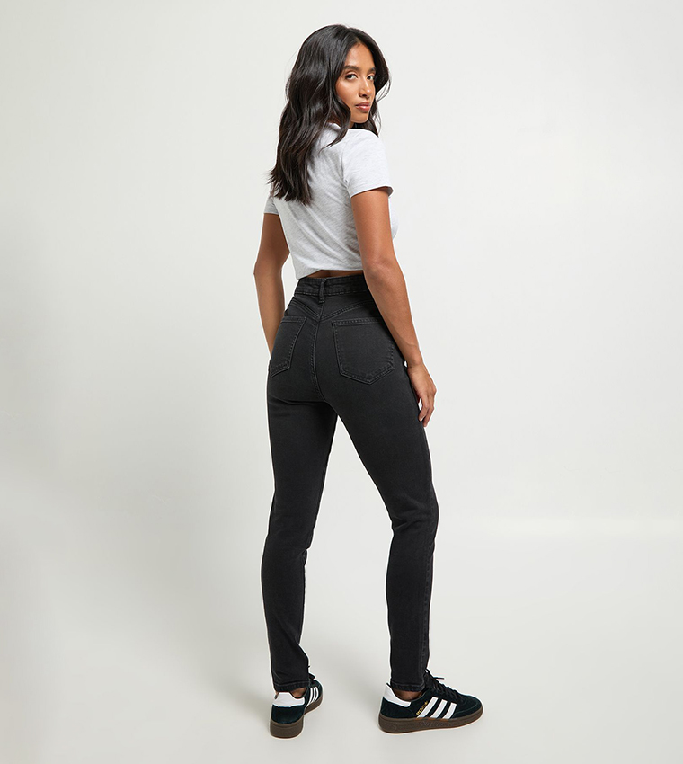 Petite High Waist Skinny Fit Jeans