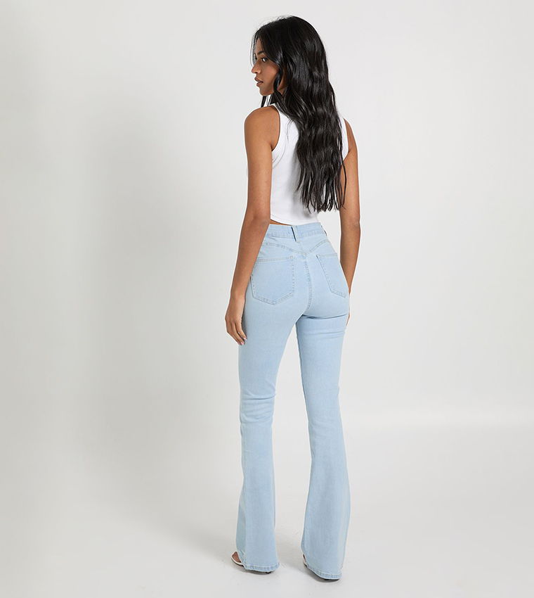 Tall High Waist Flared Jeans