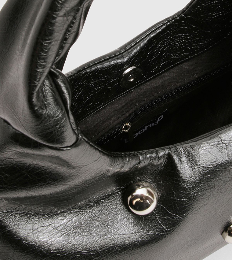 Studded Detail Hobo Bag