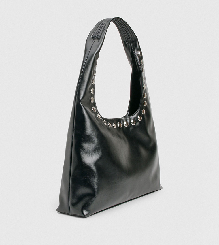 Studded Detail Shoulder Bag