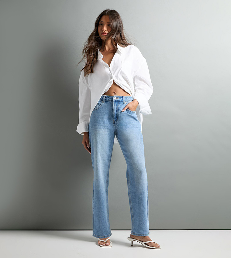 The High Waist Mom Fit Jeans