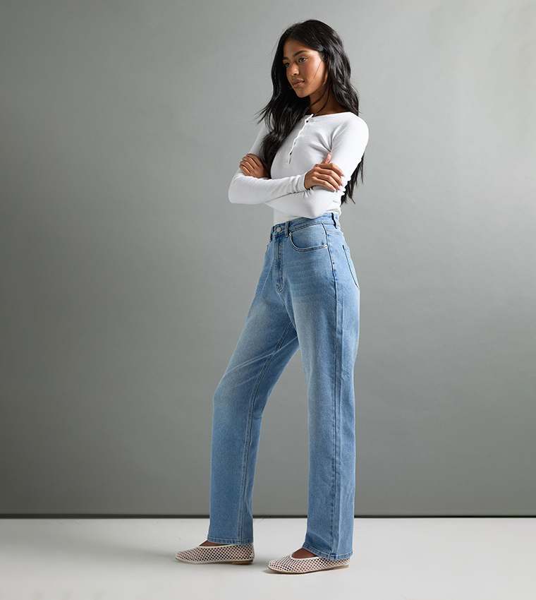 The Tall High Waist Mom Fit Jeans