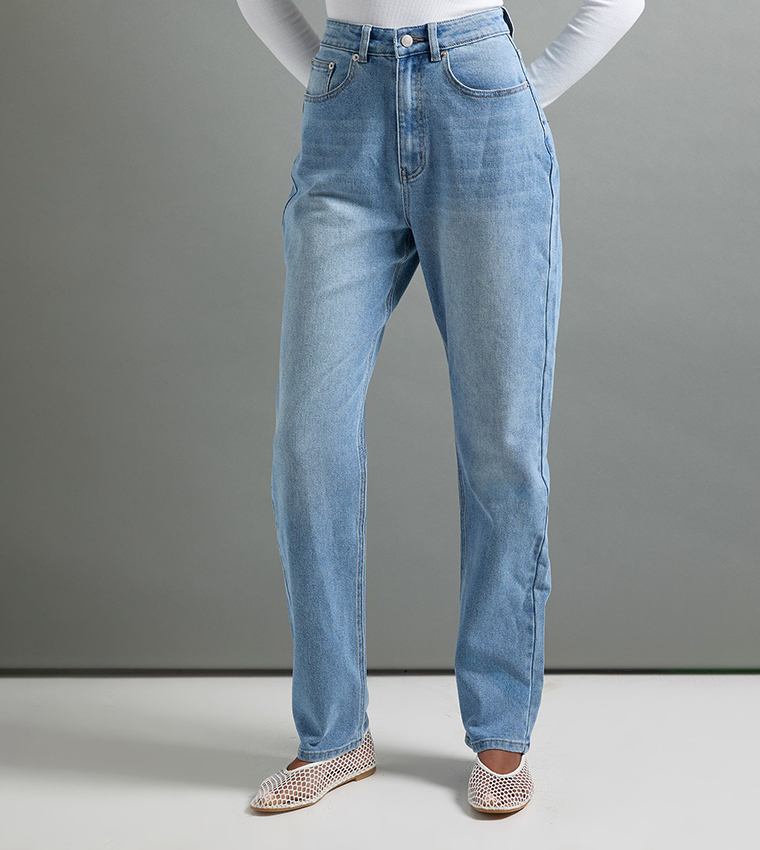 The Tall High Waist Mom Fit Jeans