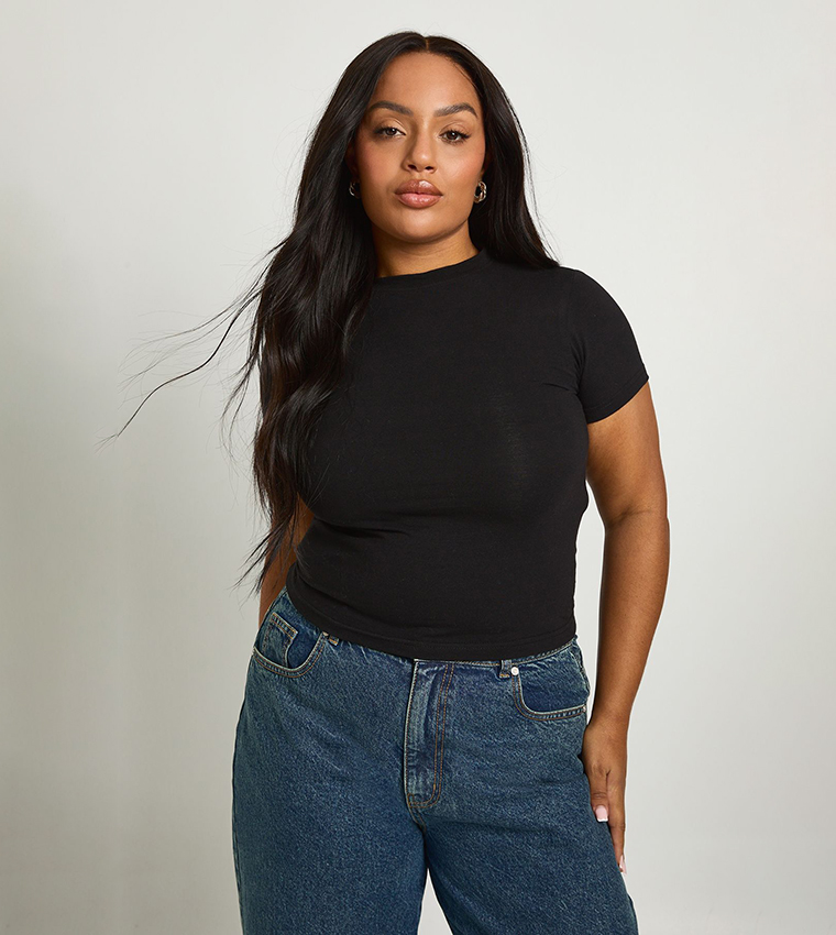 توب كم قصير للمقاسات الطويلة 