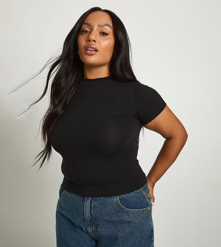 توب كم قصير للمقاسات الطويلة 