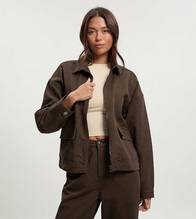 Long Sleeves Twill Jacket