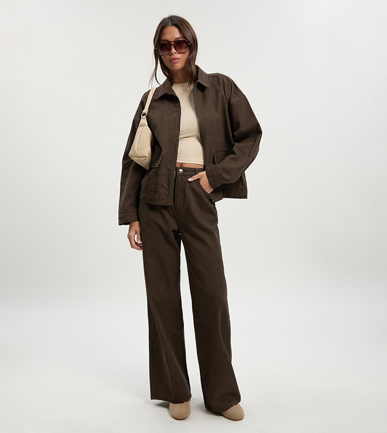 Long Sleeves Twill Jacket