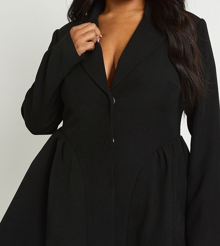 فستان بليزر للمقاسات الكبيرة 