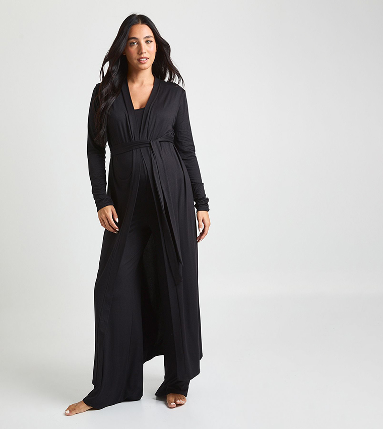 Maternity 3-Piece Super Soft Pyjama Set