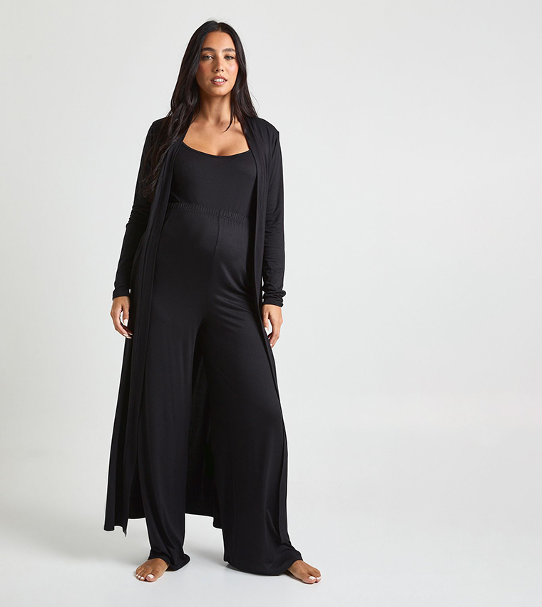 Maternity 3-Piece Super Soft Pyjama Set