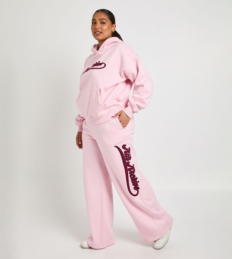 هودي أوفرسايز بسحاب وطبعة للمقاسات الكبيرة 