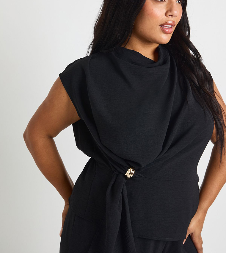 طقم توب للمقاسات الكبيرة وبنطال