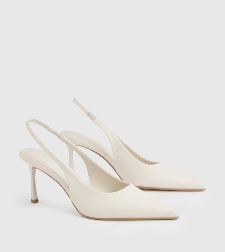 Pointed Toe Slingback Pumps