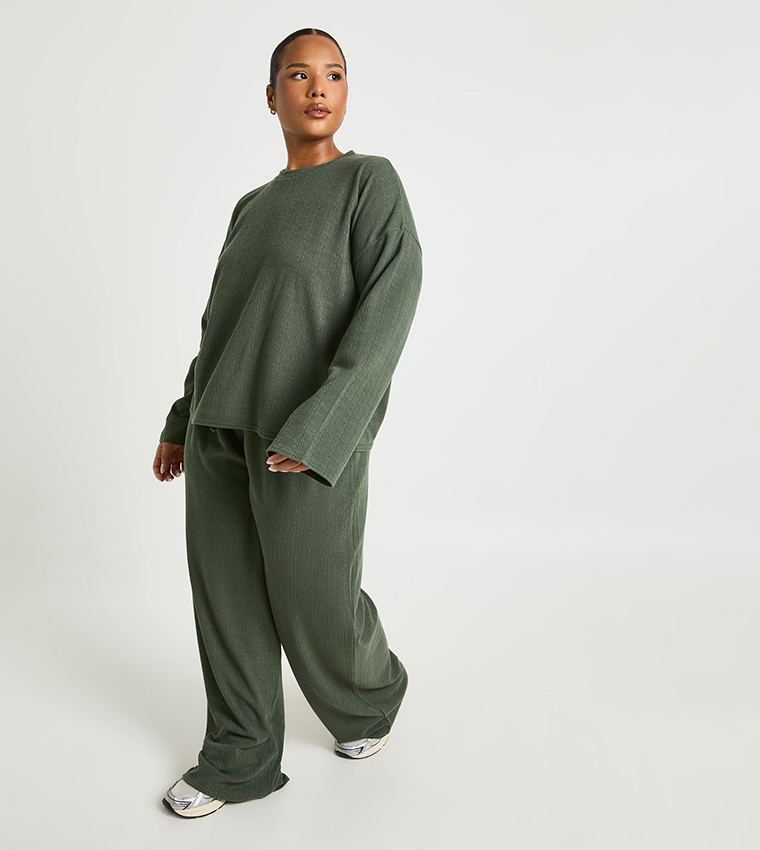 طقم كم طويل للمقاسات الكبيرة 