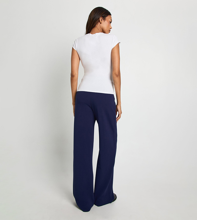 Maternity Tailored Wide Leg Trousers