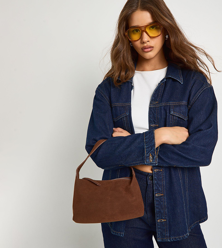 شنطة جراب شامواه صناعي 