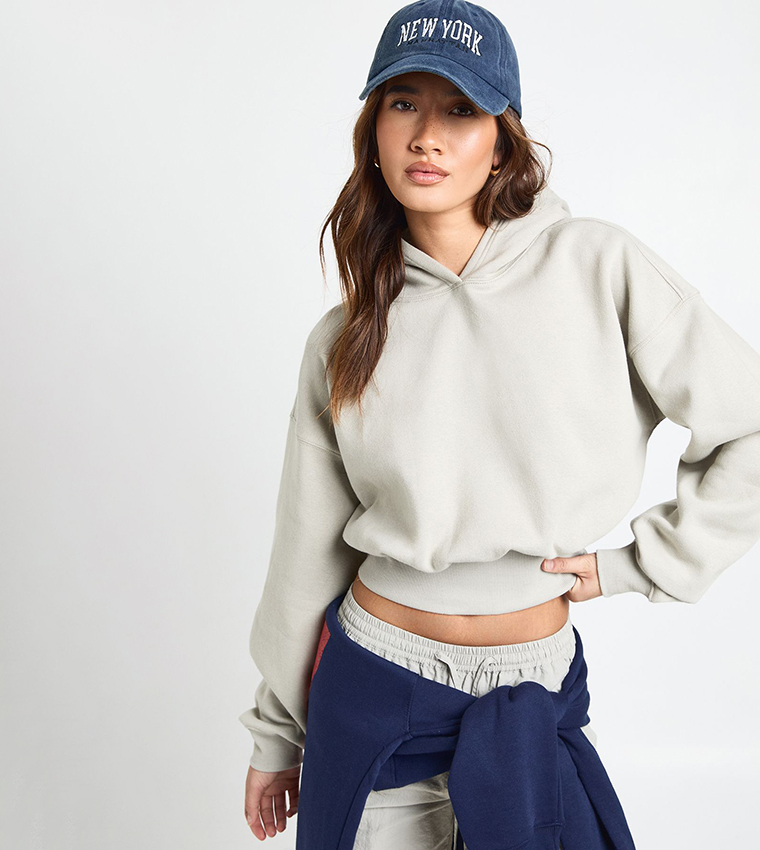 Deep Waist Shorter Length Hoodie