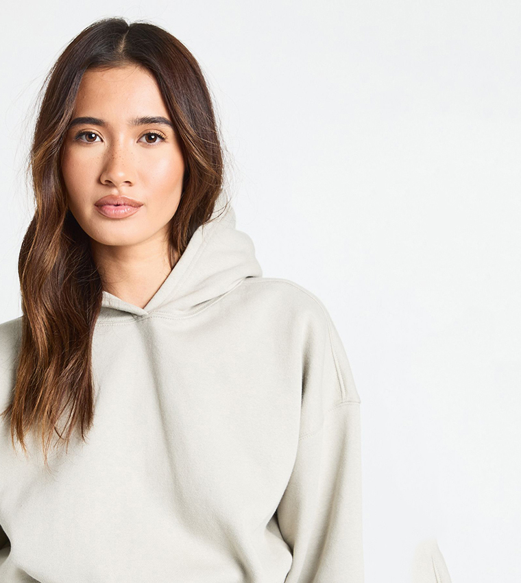 Deep Waist Shorter Length Hoodie