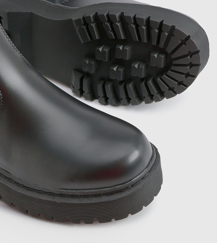 Chunky Panel Detail Chelsea Boots