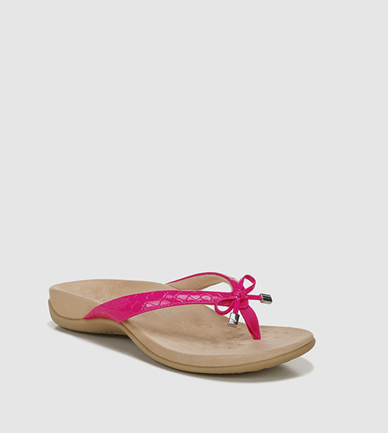 vionic pink flip flops