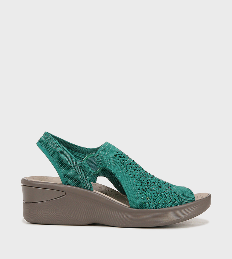 Bright best sale green wedges