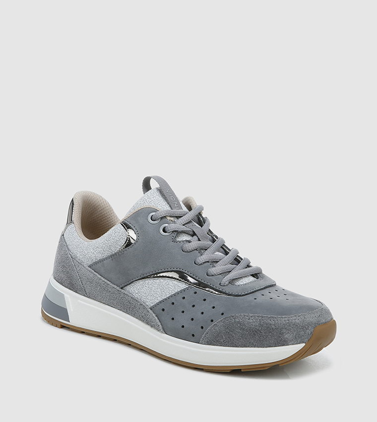 Buy Vionic NOVAA Color Block Lace Up Casual Shoes In Grey